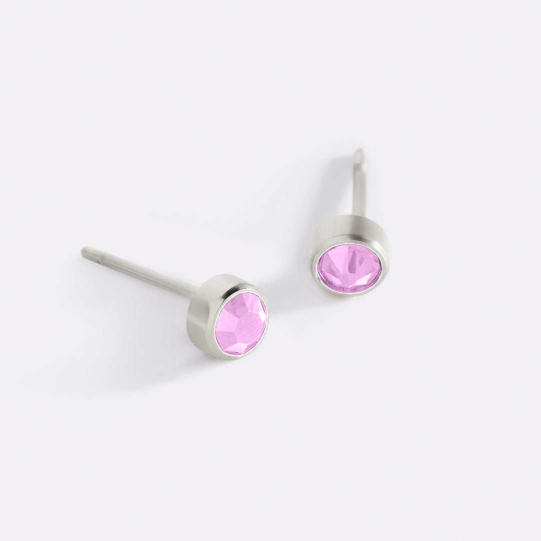 Archie's and Son Jewelry and Repairs Birthstone Bezel Studs