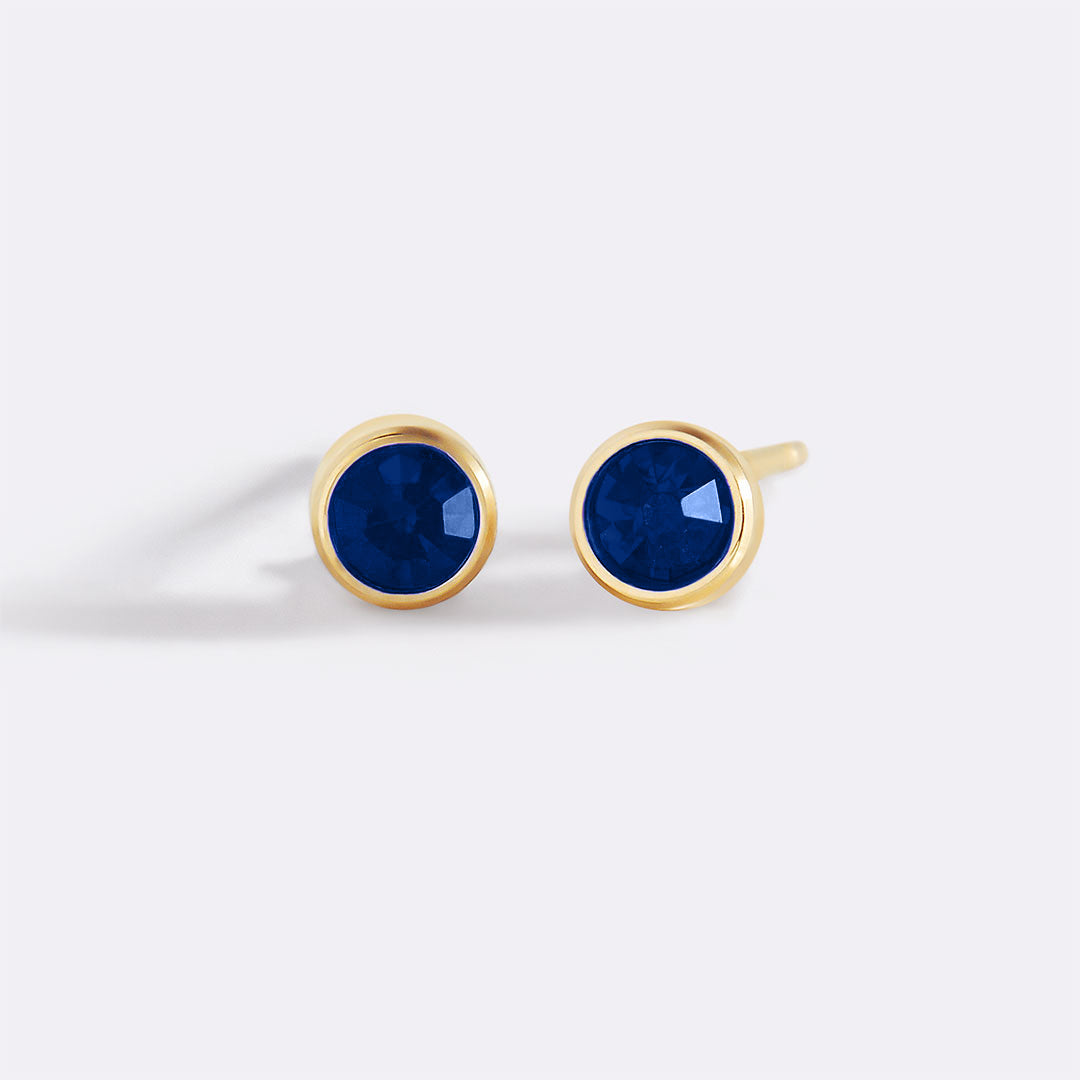 Archie's and Son Jewelry and Repairs Birthstone Bezel Studs