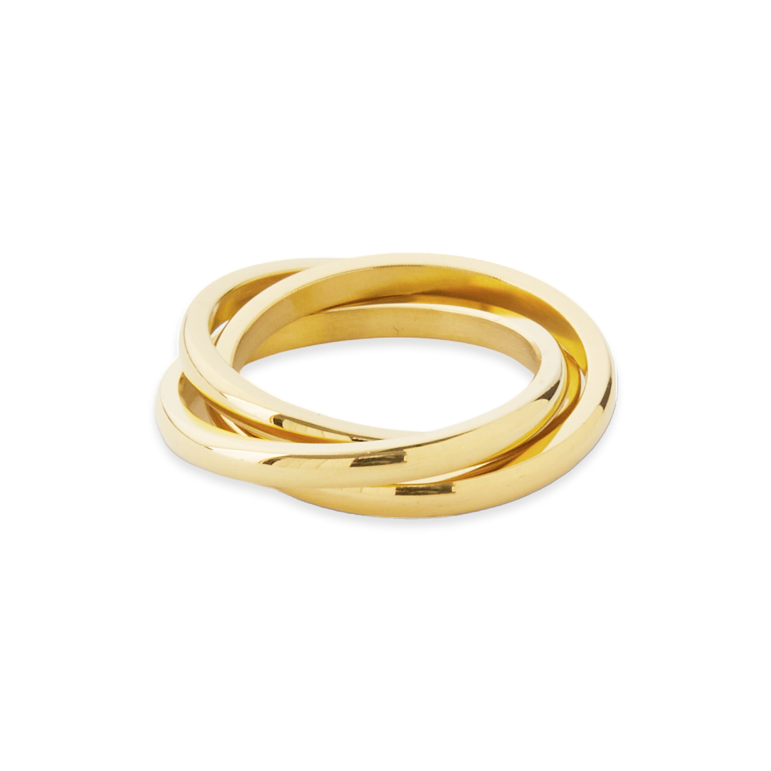 Archie's and Son Jewelry and Repairs Dainty Interlocking Spinner Ring