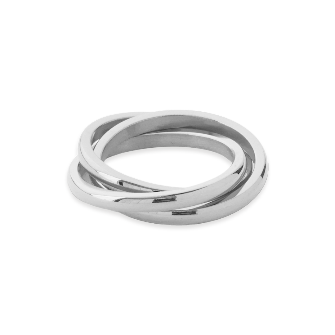 Archie's and Son Jewelry and Repairs Dainty Interlocking Spinner Ring