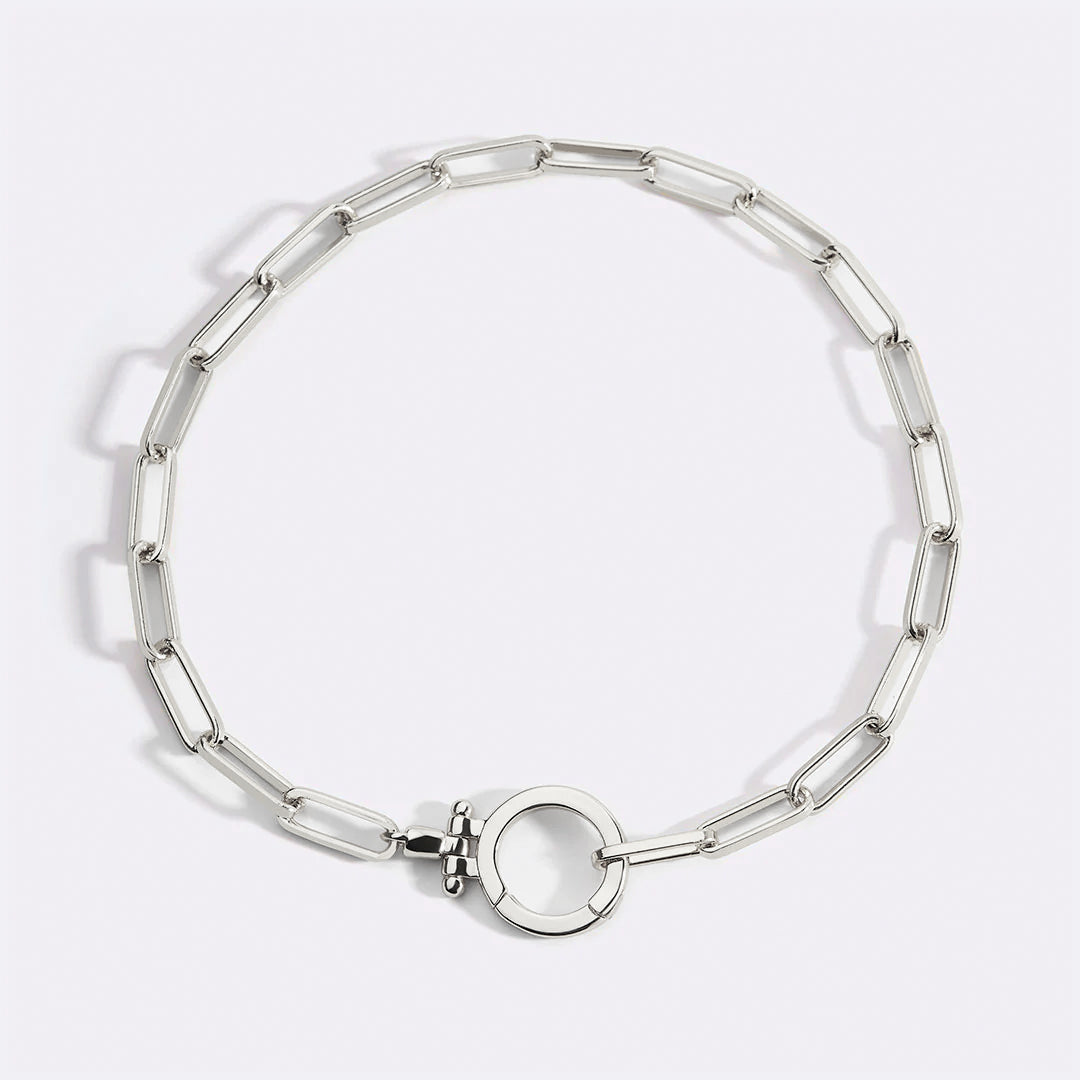 Archie's and Son Jewelry and Repairs Mint Paperclip Bracelet