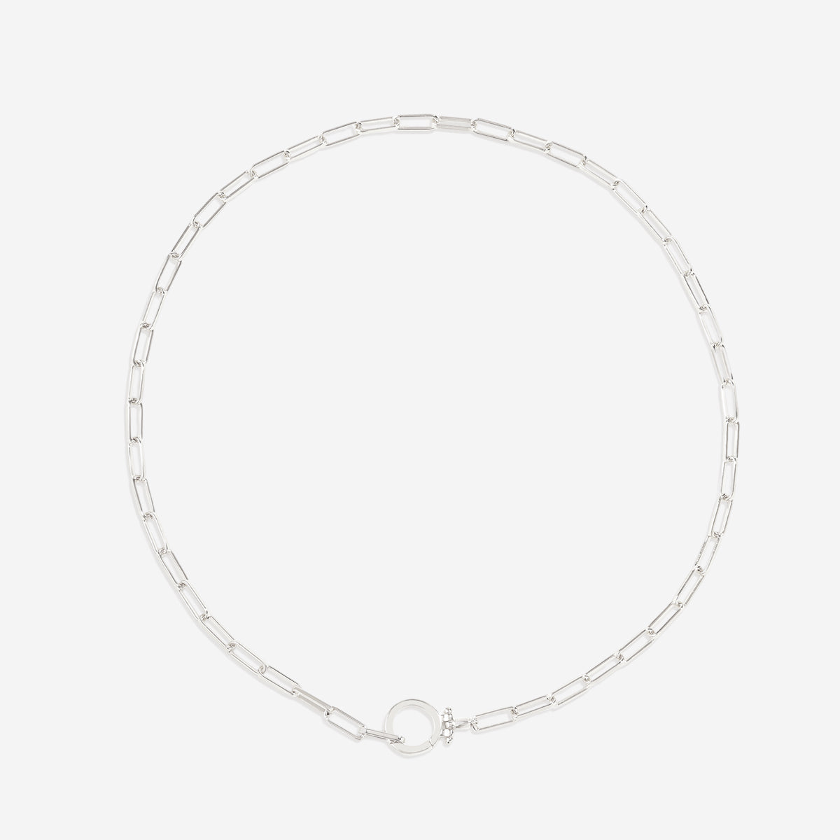 Mint Paperclip Necklace by Archie's and Son Jewelry and Repairs