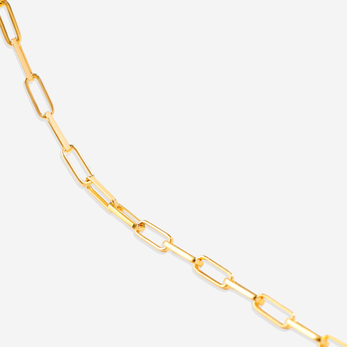 Mint Paperclip Necklace by Archie's and Son Jewelry and Repairs