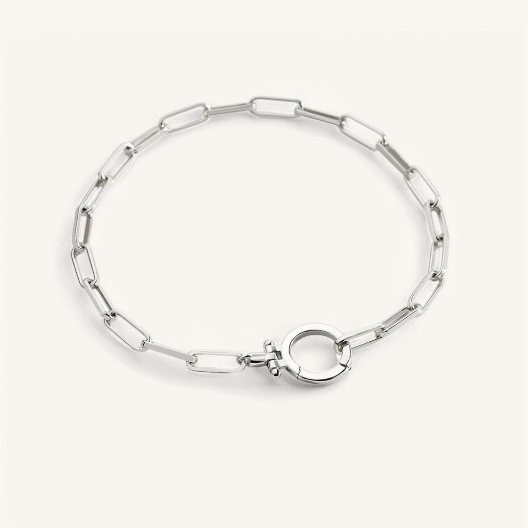 Archie's and Son Jewelry and Repairs Mint Paperclip Bracelet
