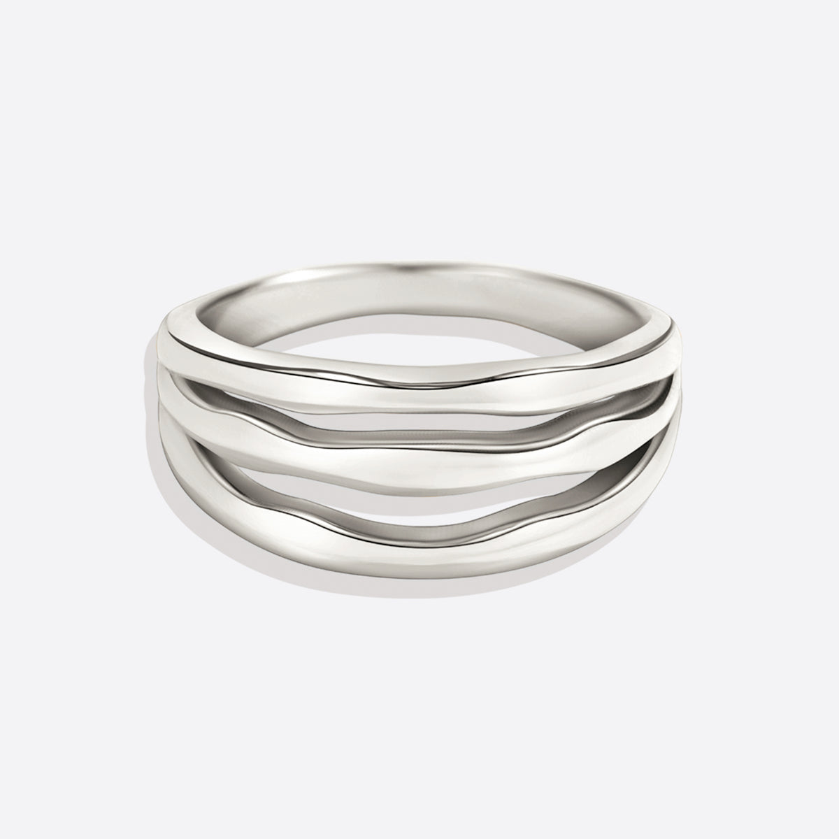 Archie's and Son Gold Vermeil Triple Ring