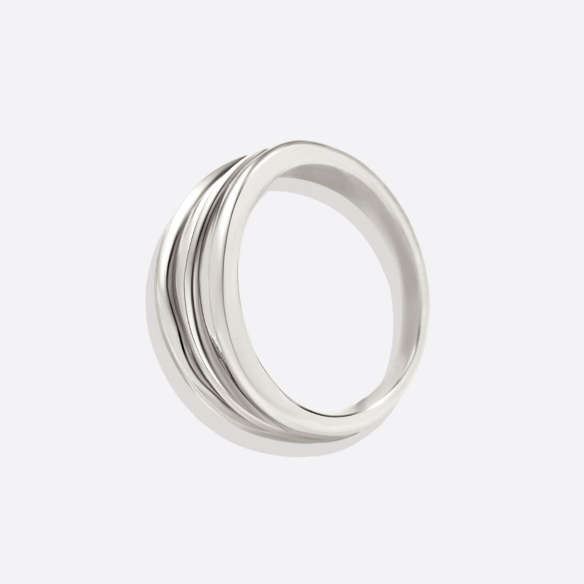 Archie's and Son Gold Vermeil Triple Ring