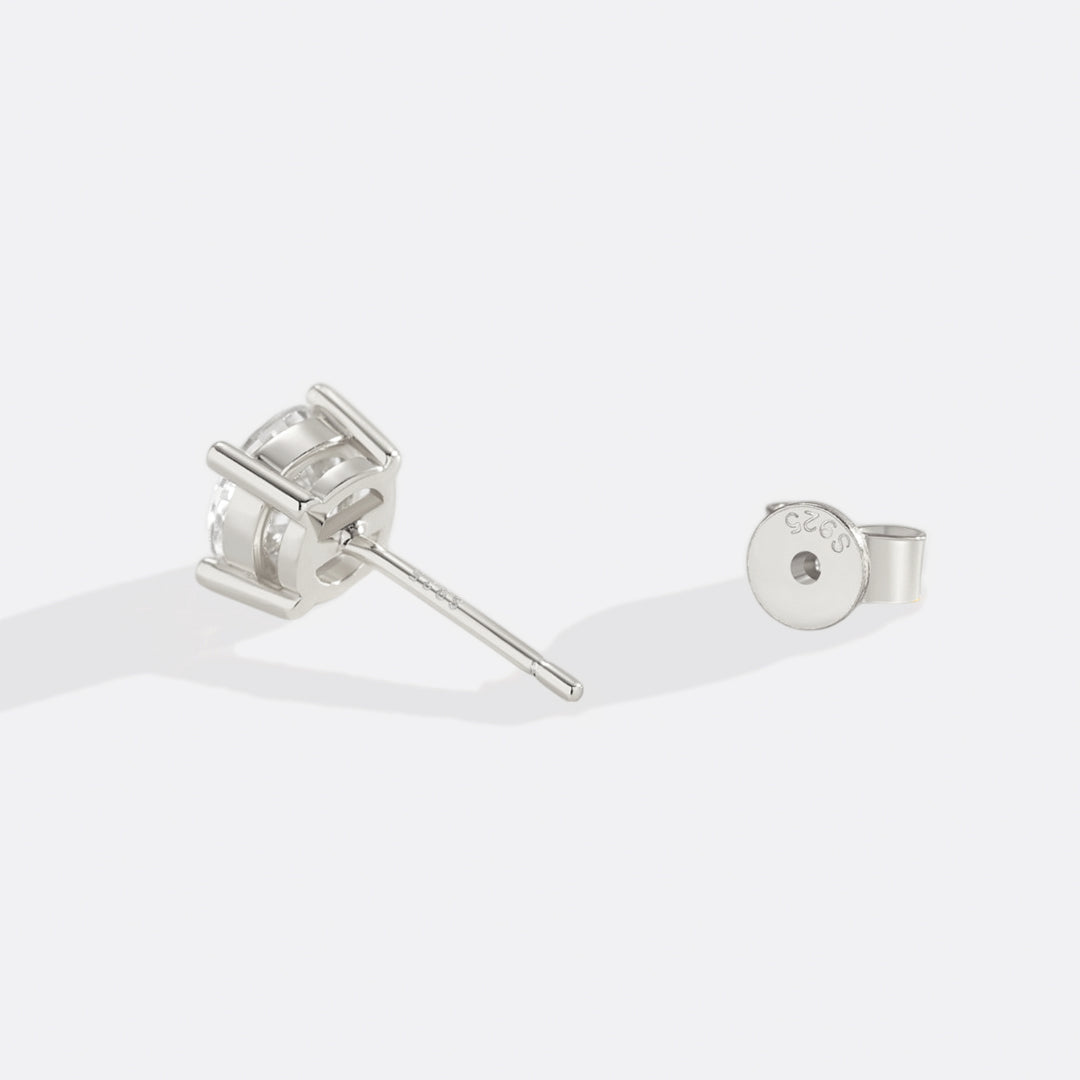 Classic CZ & Moissanite Stud Earrings - Archie's and Son Jewelry and Repairs