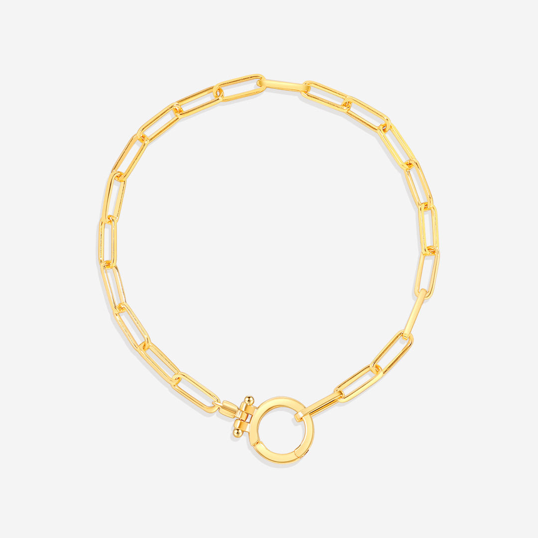 Archie's and Son Jewelry and Repairs Mint Paperclip Bracelet