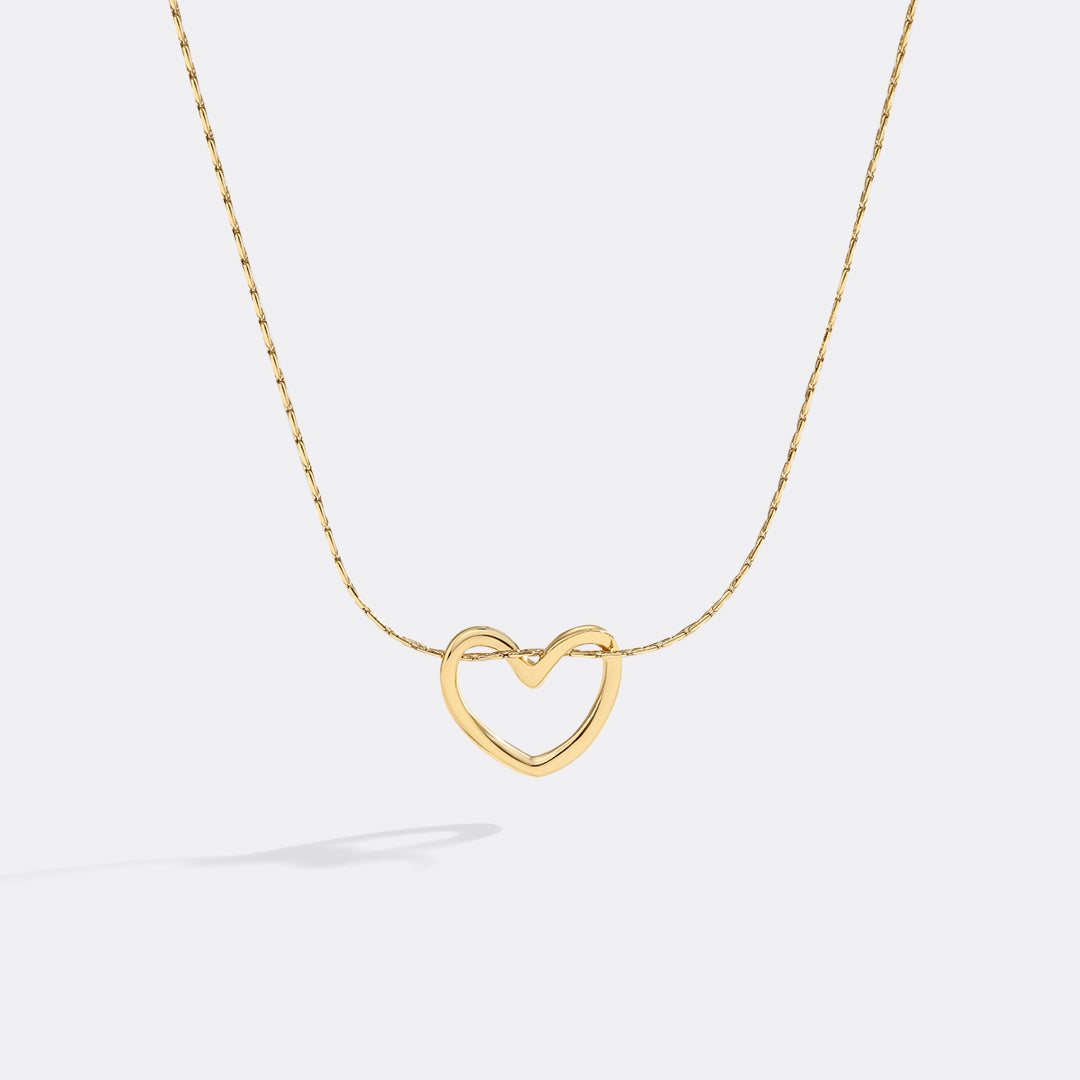 Open Heart Necklace by Archie's and Son Jewelry and Repairs