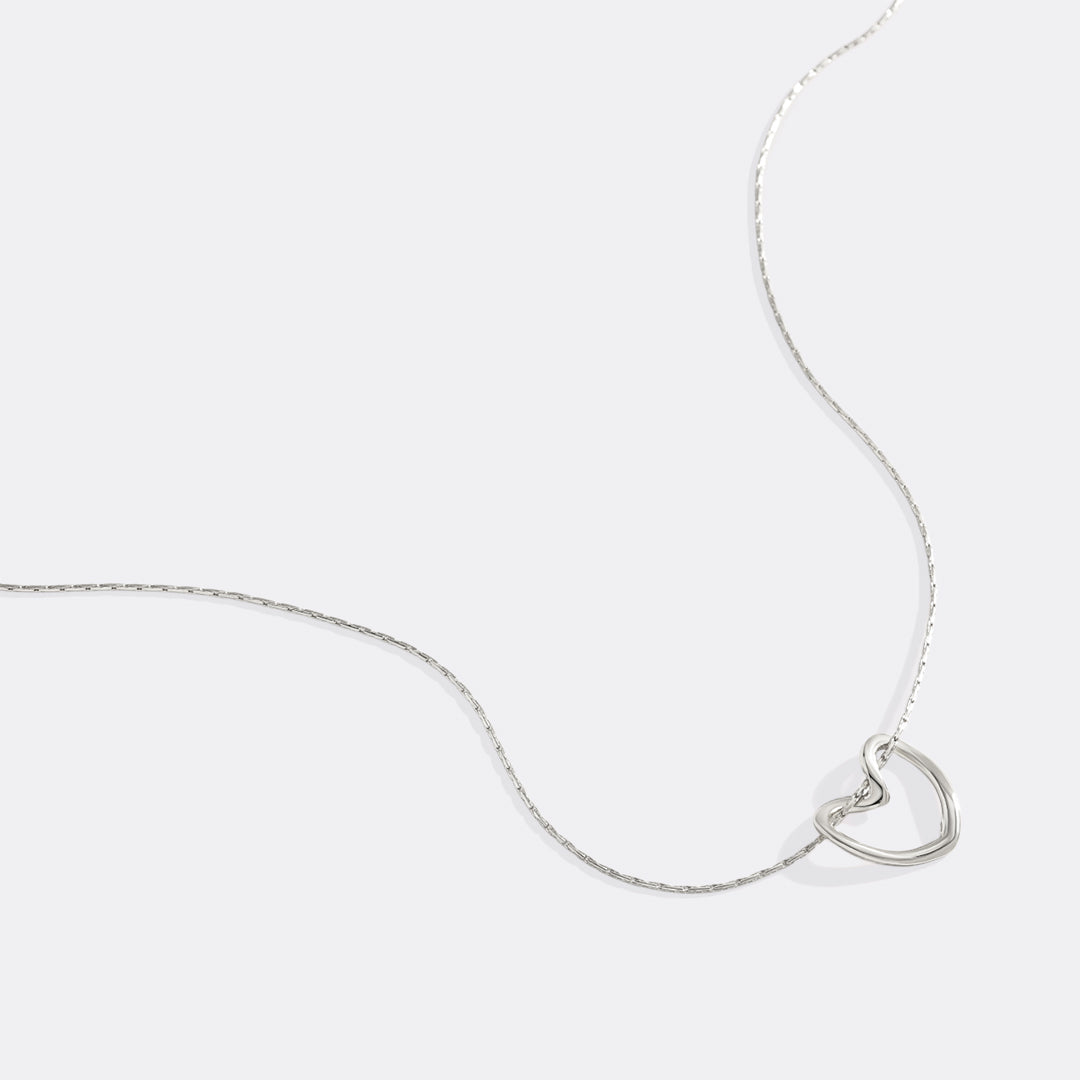 Open Heart Necklace by Archie's and Son Jewelry and Repairs