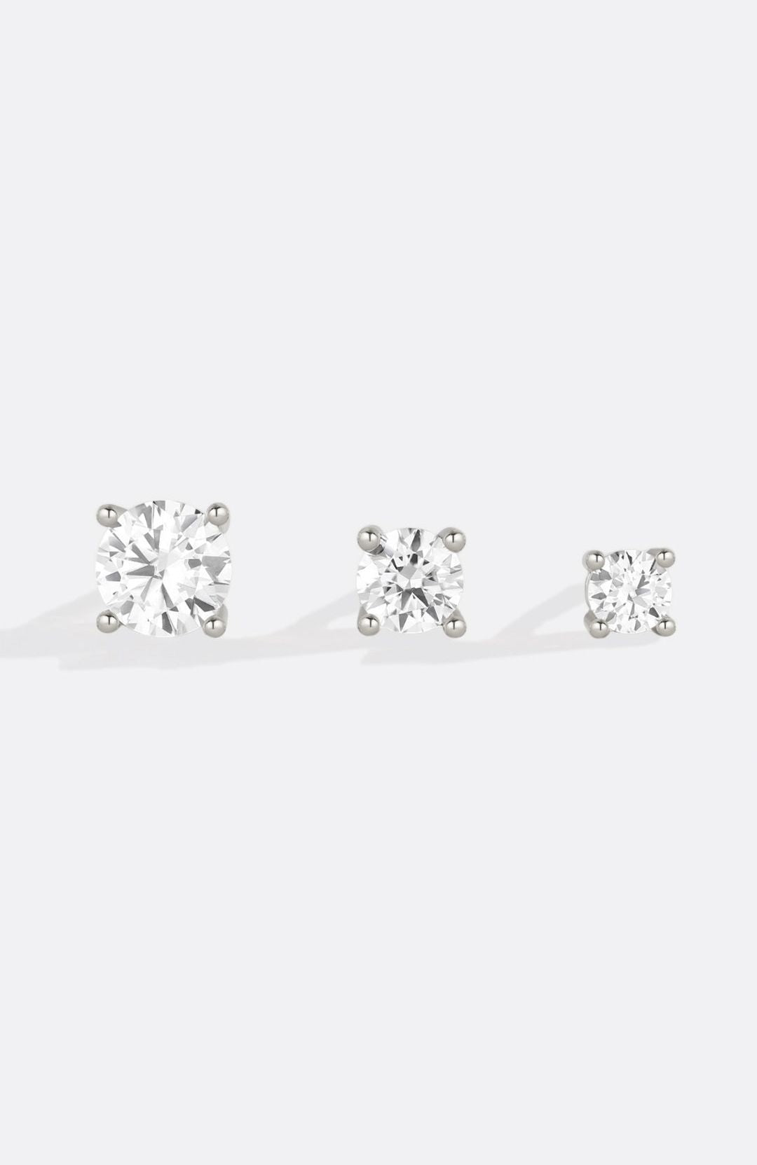 Classic CZ & Moissanite Stud Earrings - Archie's and Son Jewelry and Repairs