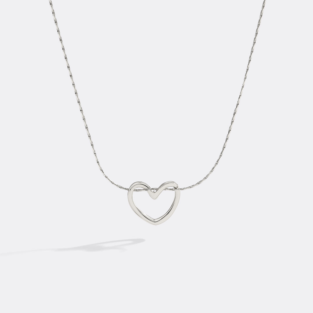 Open Heart Necklace by Archie's and Son Jewelry and Repairs