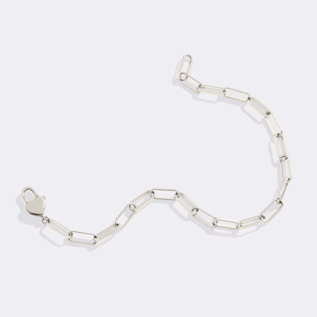 Archie's and Son Jewelry and Repairs Gold-Plated Heart Padlock Bracelet