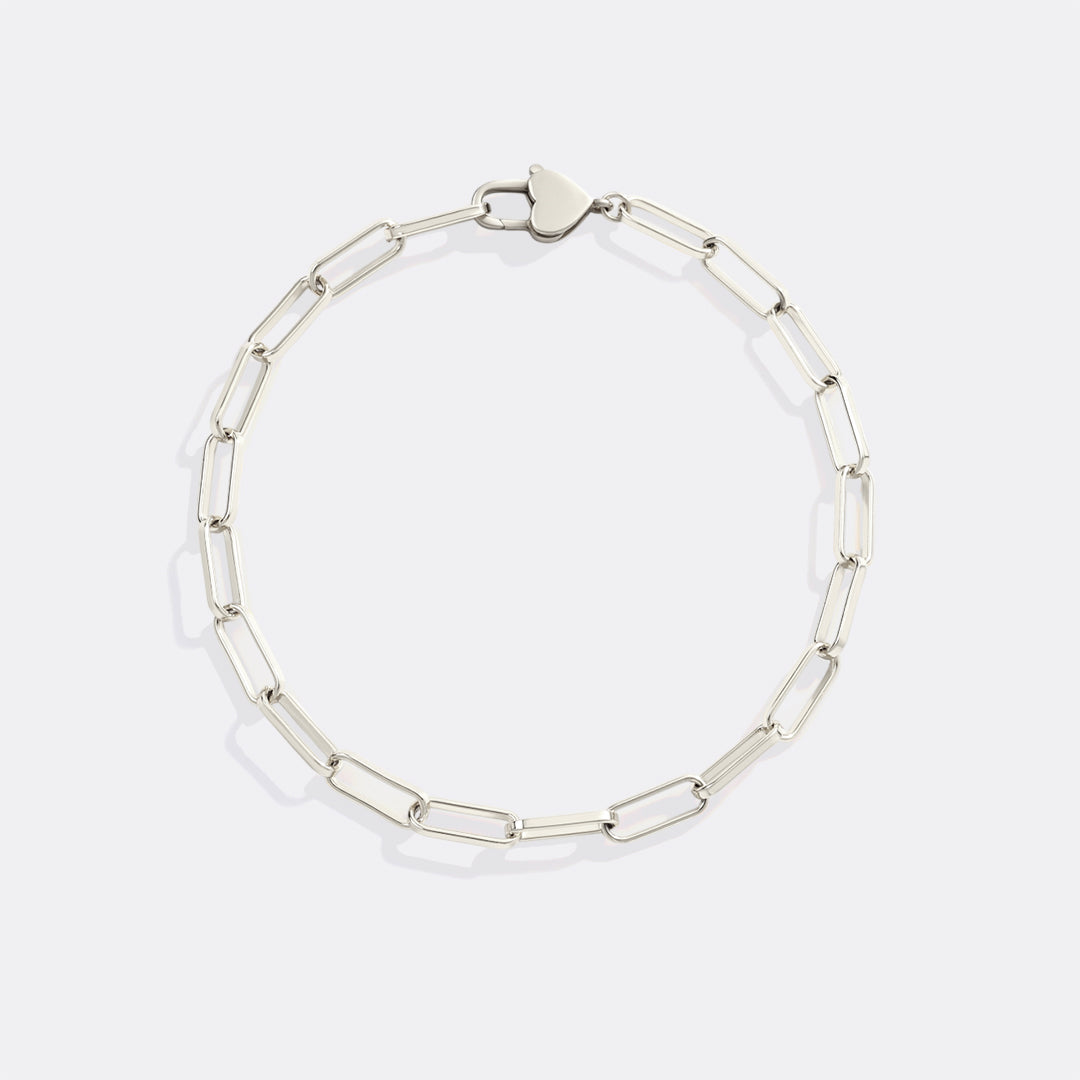Archie's and Son Jewelry and Repairs Gold-Plated Heart Padlock Bracelet
