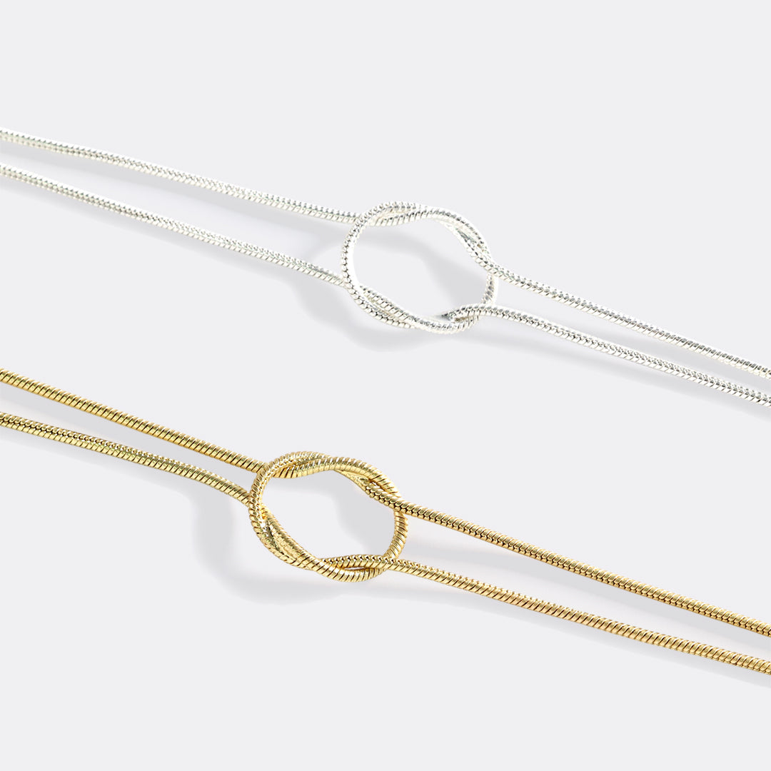 Dainty Knot Bracelet by Archie's and Son Jewelry and Repairs