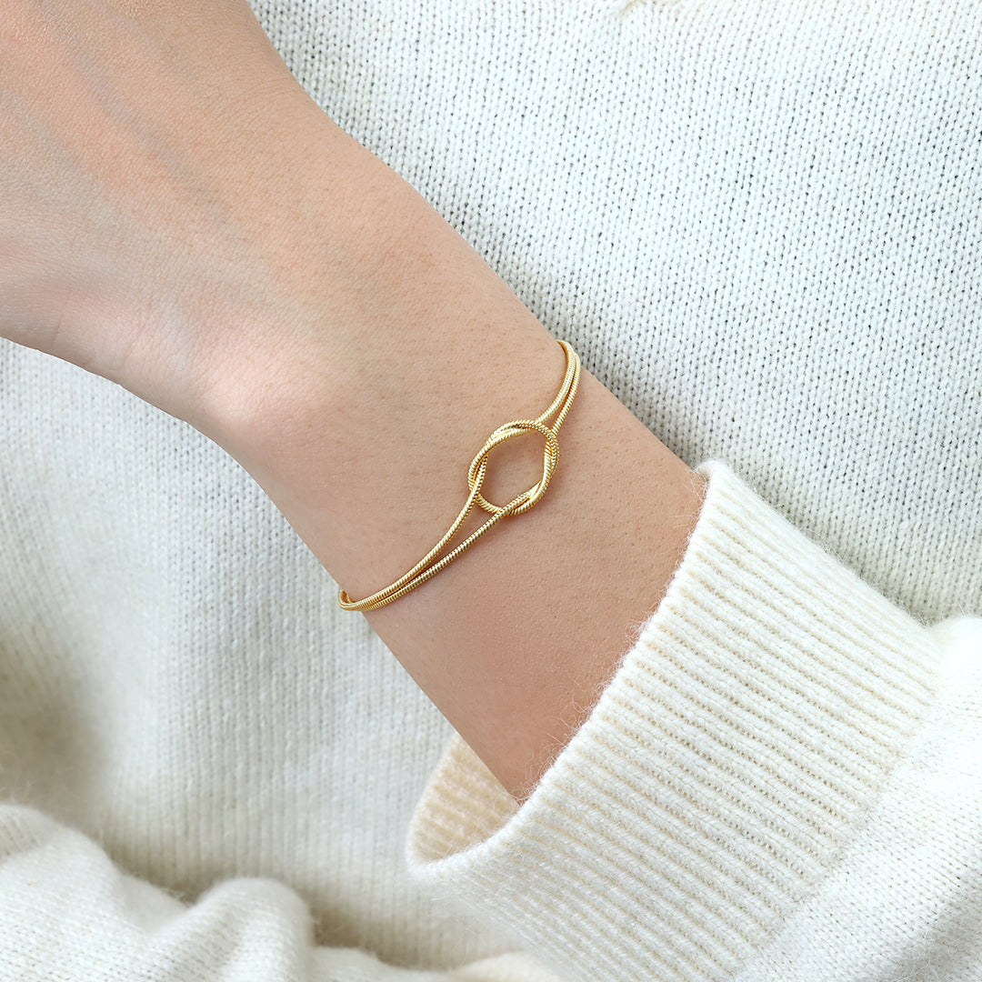 Dainty Knot Bracelet by Archie's and Son Jewelry and Repairs