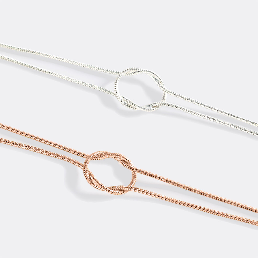 Dainty Knot Bracelet by Archie's and Son Jewelry and Repairs