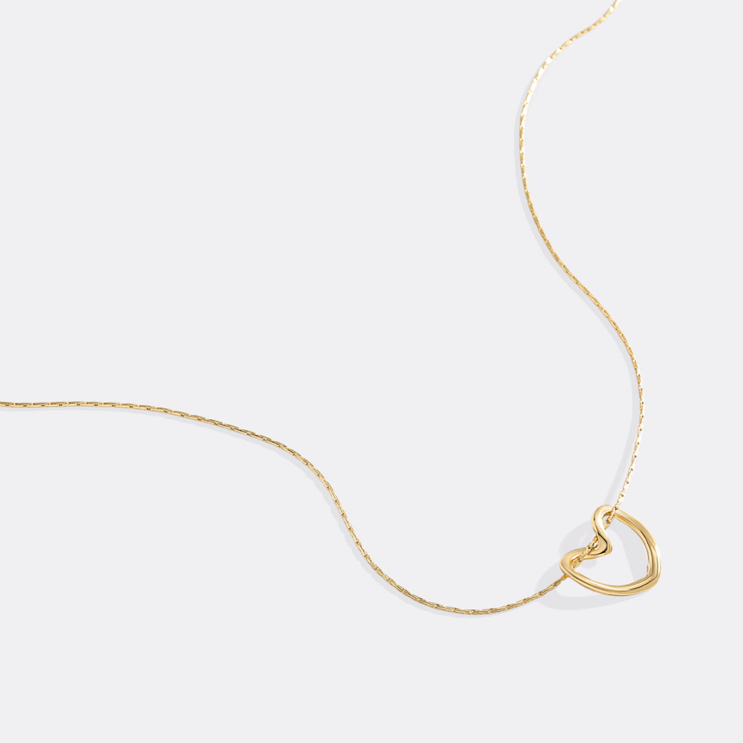 Open Heart Necklace by Archie's and Son Jewelry and Repairs