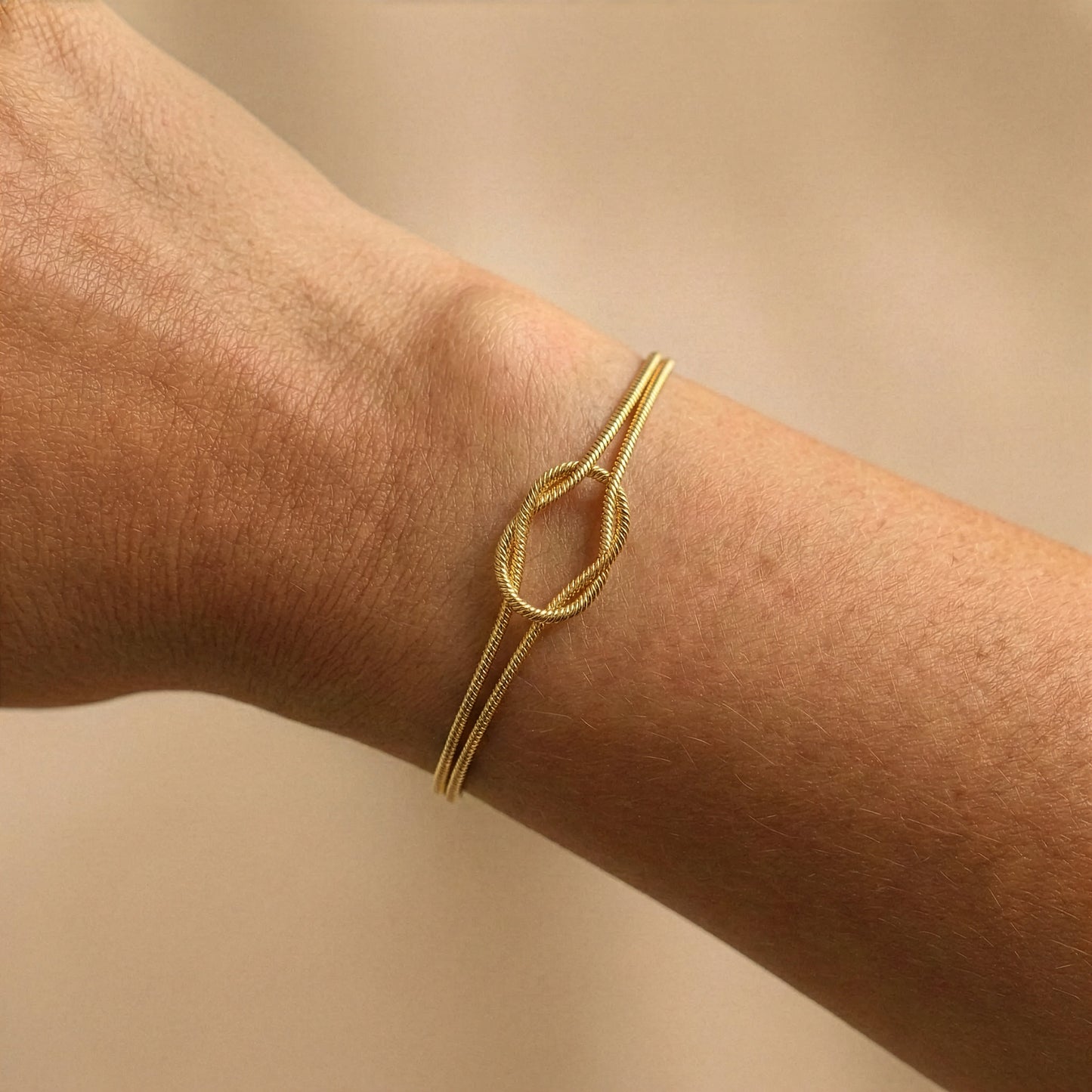 Dainty Knot Bracelet by Archie's and Son Jewelry and Repairs