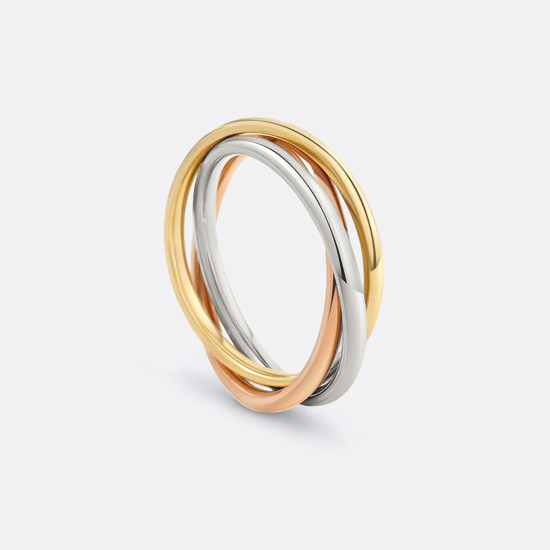 Archie's and Son Jewelry and Repairs Dainty Interlocking Spinner Ring